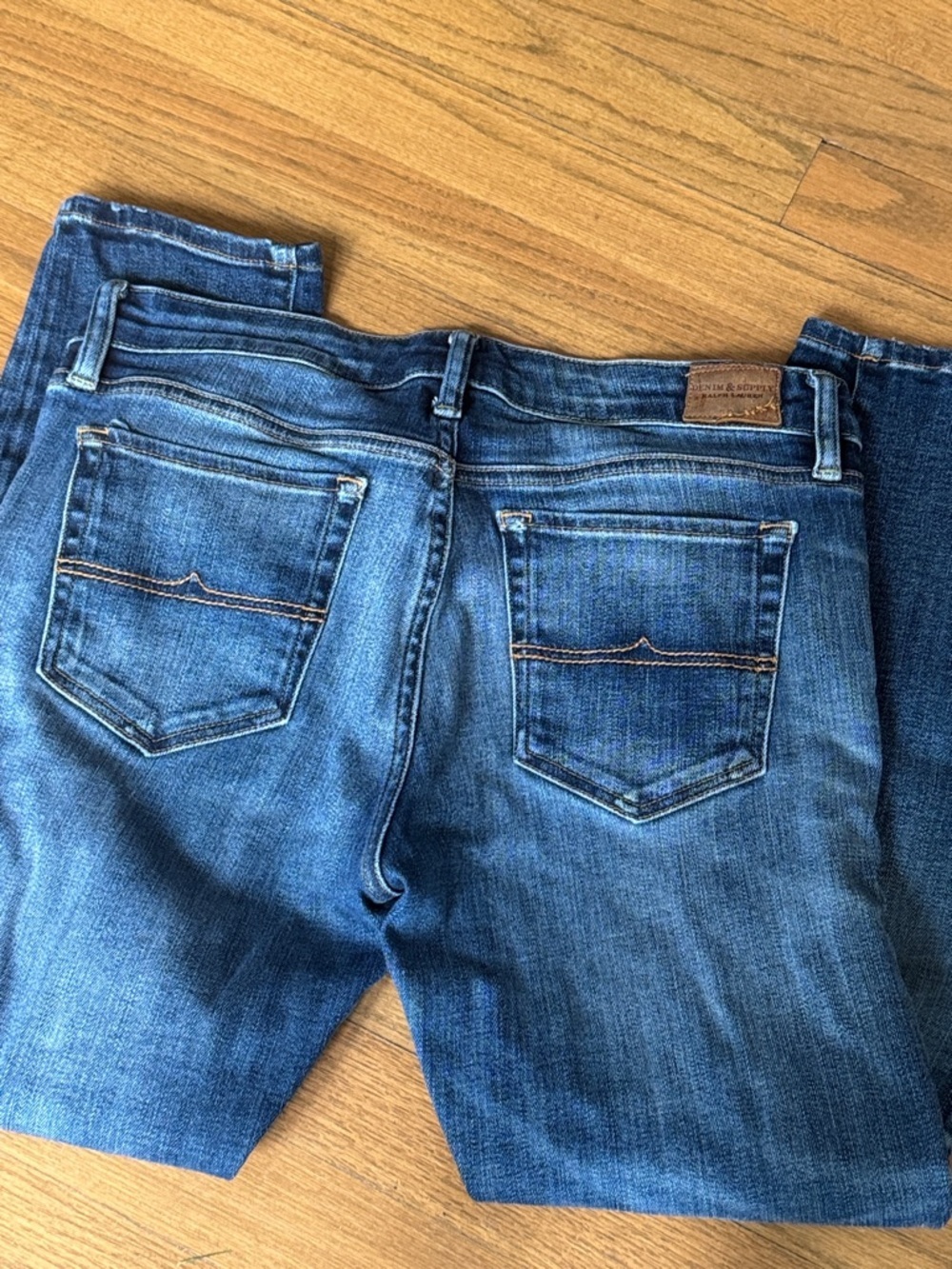 Denim & Supply Ralph Lauren Women's Skinny Jeans in Blue Wash